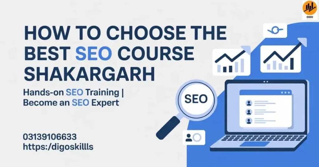 How to Choose the Best SEO Course Shakargarh