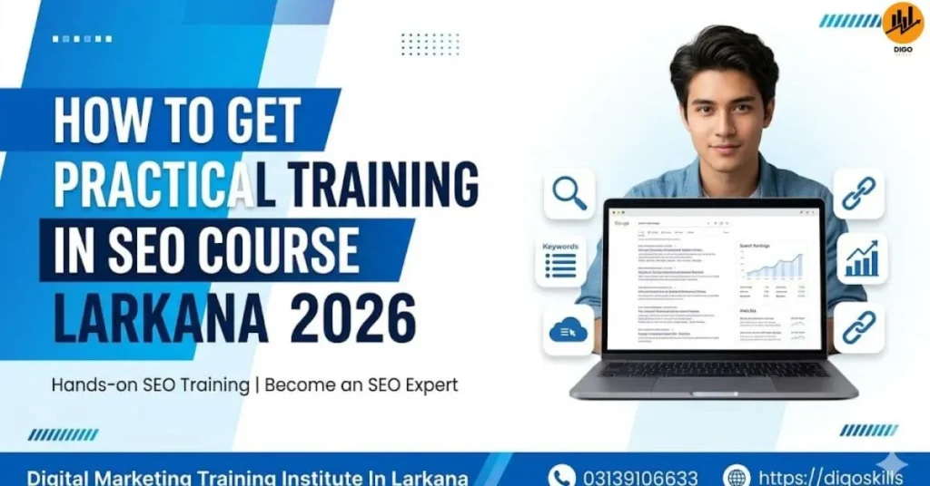 How to Get Practical Training in Seo course Larkana 2026