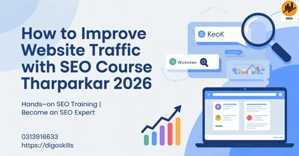 How to Improve Website Traffic with Seo course Tharparkar 2026