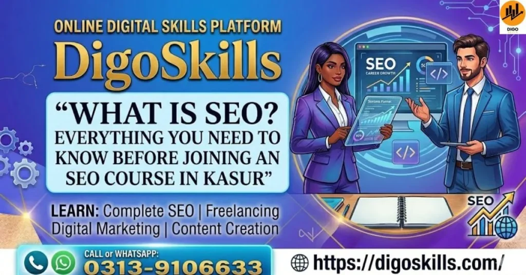 What Is SEO? Everything You Need to Know Before Joining an SEO Course in Kasur