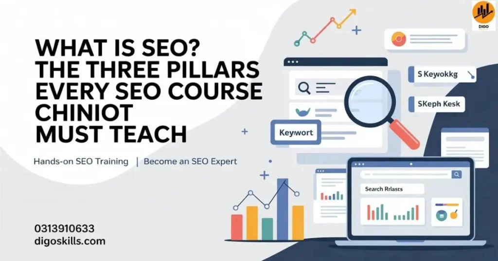 What Is SEO? The Three Pillars Every SEO Course Chiniot Must Teach