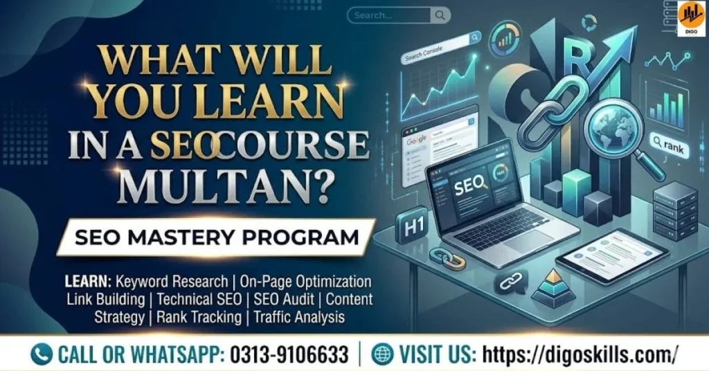 What Will You Learn in a SEO Course Multan?