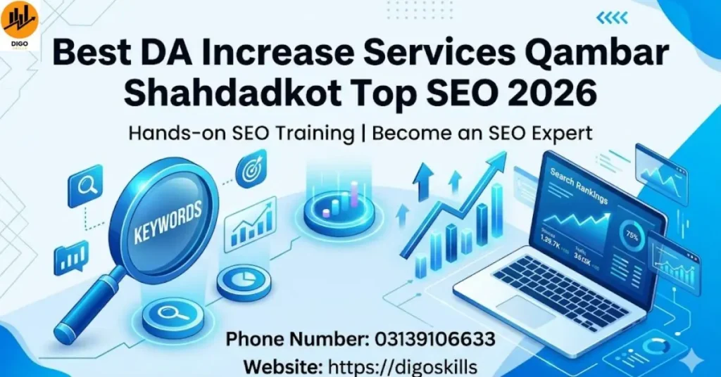 Best DA Increase Services Qambar Shahdadkot Top SEO 2026