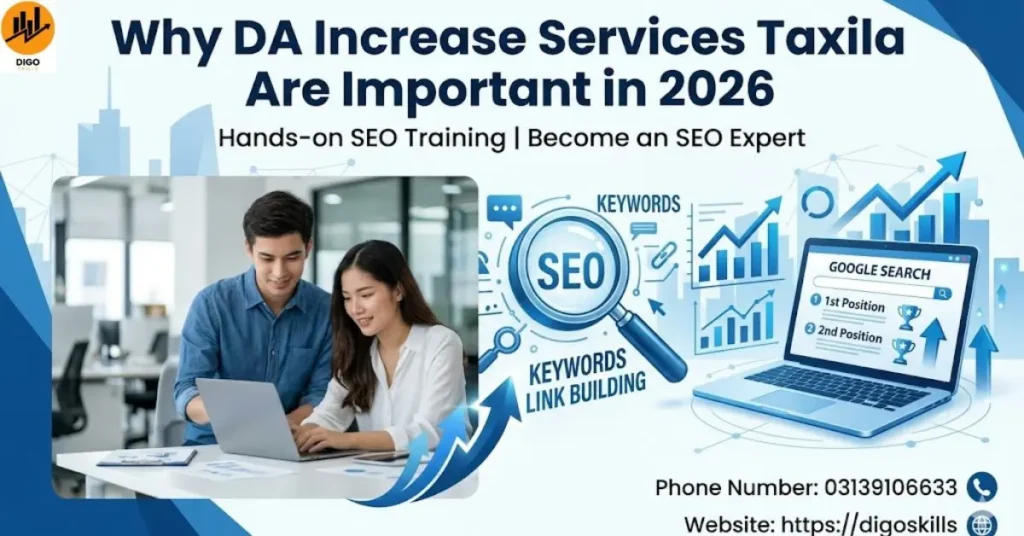 Content Optimization in DA Increase Services Taxila