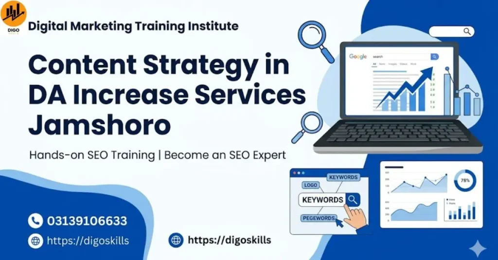 Content Strategy in DA Increase Services Jamshoro