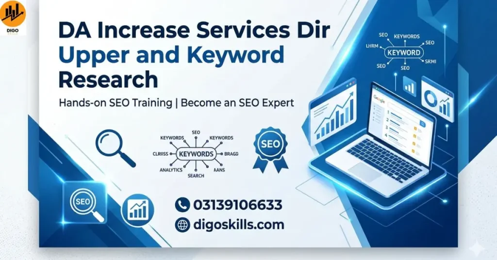 DA Increase Services Dir Upper and Keyword Research