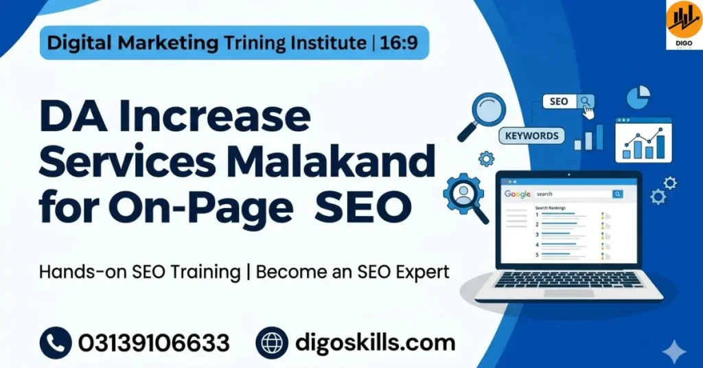 DA Increase Services Malakand for On-Page SEO