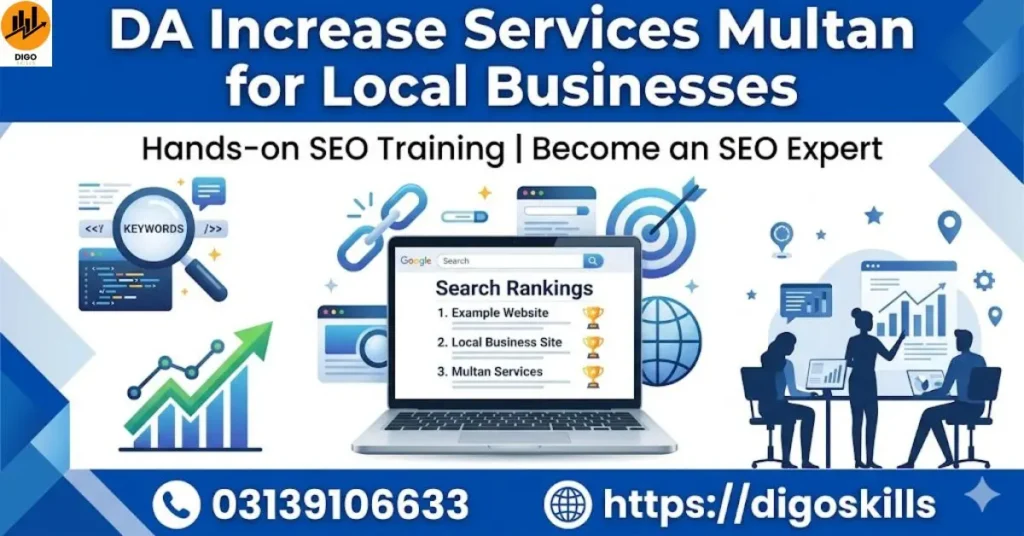 DA Increase Services Multan for Local Businesses