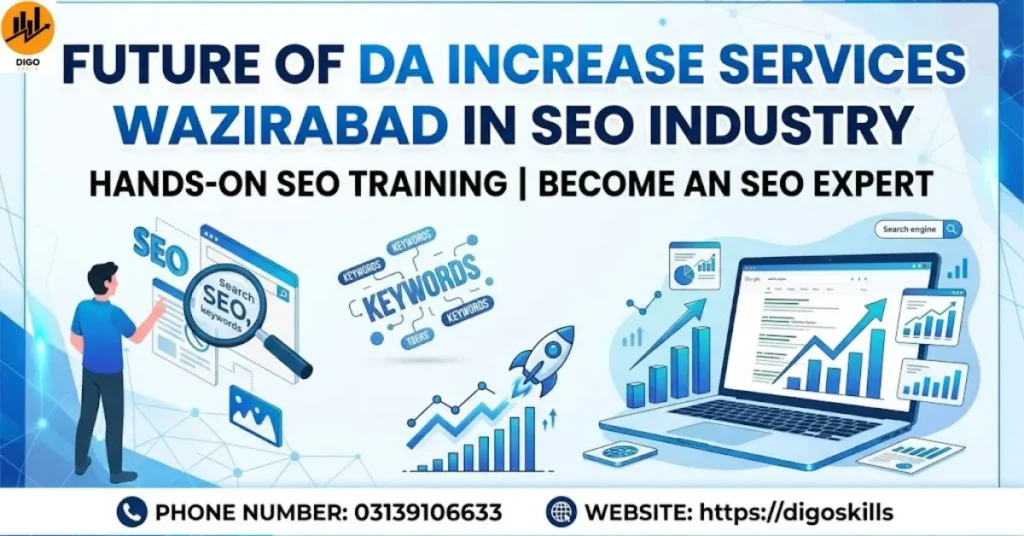 Future of DA Increase services Wazirabad in SEO Industry
