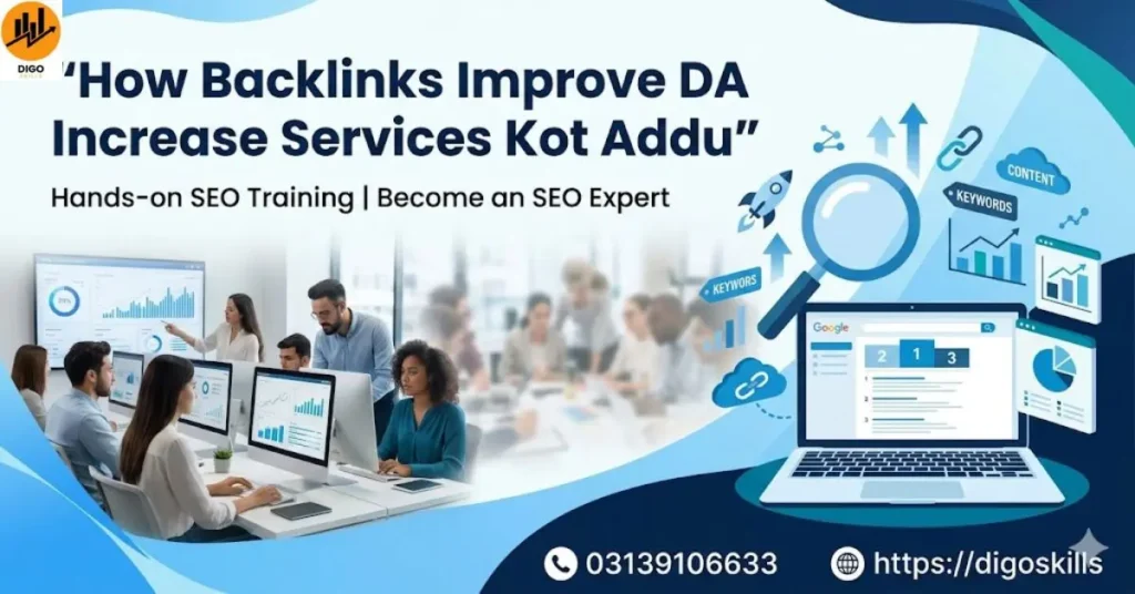 How Backlinks Improve DA Increase Services Kot Addu