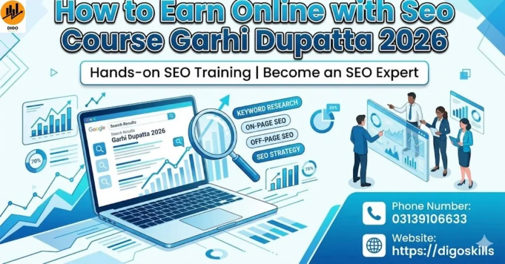 How to Earn Online with Seo Course Garhi Dupatta 2026