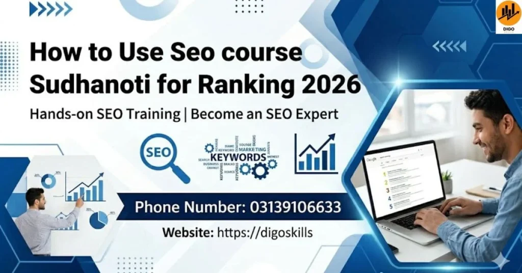 How to Use Seo course Sudhanoti for Ranking 2026