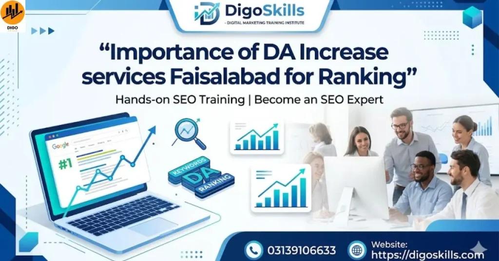 Importance of DA Increase services Faisalabad for Ranking