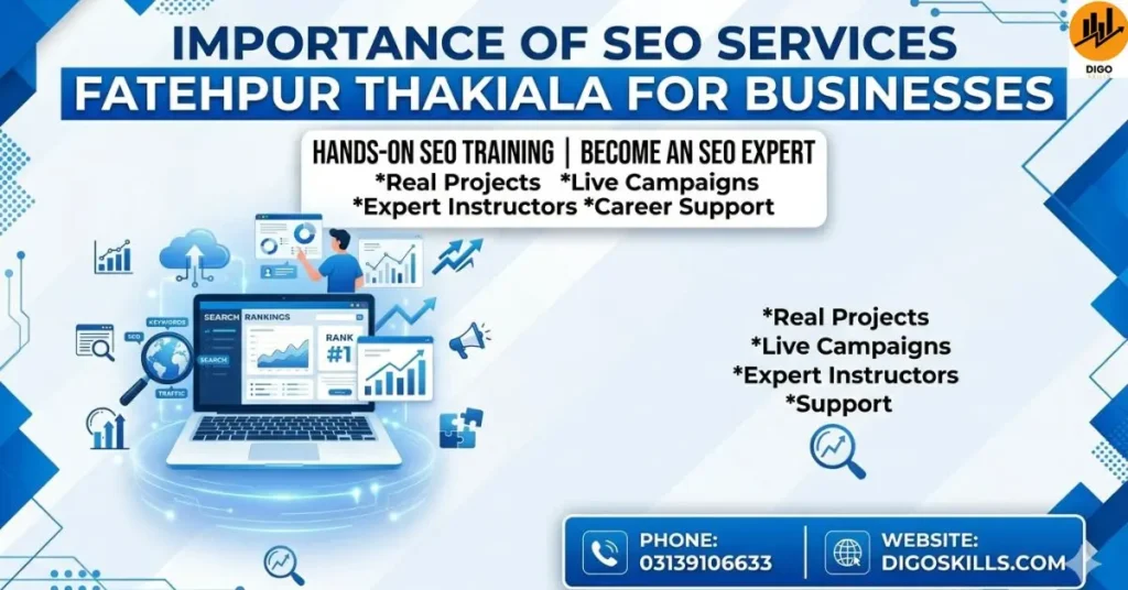Importance of seo Services Fatehpur Thakiala for businesses