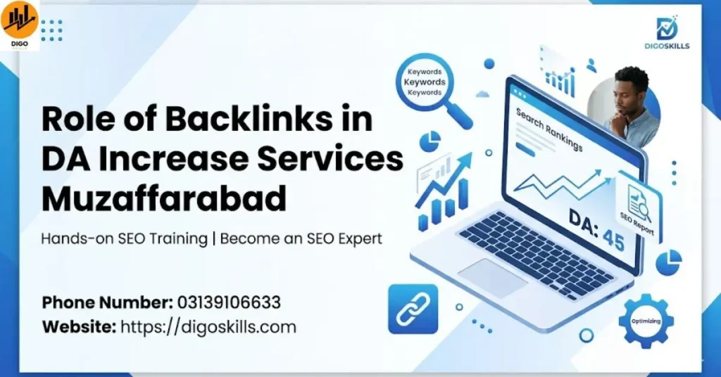 Role of Backlinks in DA Increase Services Muzaffarabad