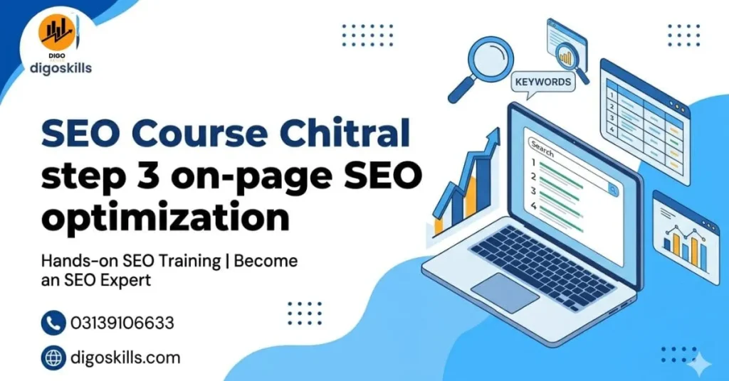 SEO Course Chitral step 3 on-page SEO optimization