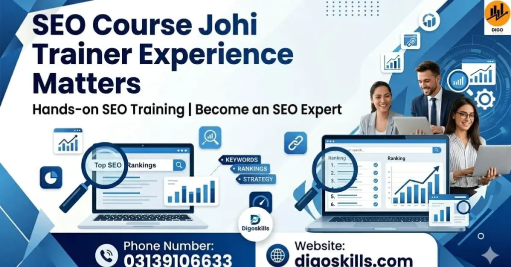 SEO Course Johi Trainer Experience Matters