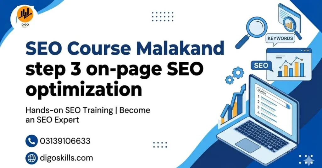 SEO Course Malakand step 3 on-page SEO optimization