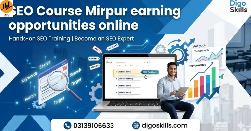 SEO Course Mirpur earning opportunities online