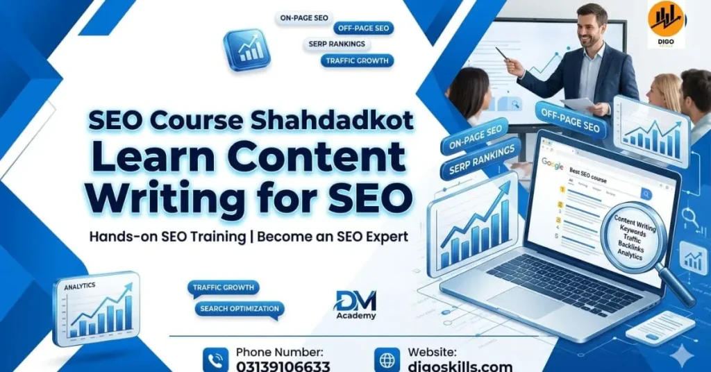 SEO Course Shahdadkot Learn Content Writing for SEO