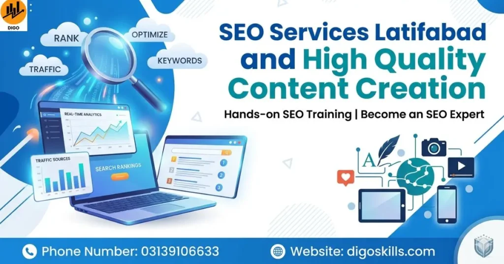 SEO Services Latifabad and High Quality Content Creation