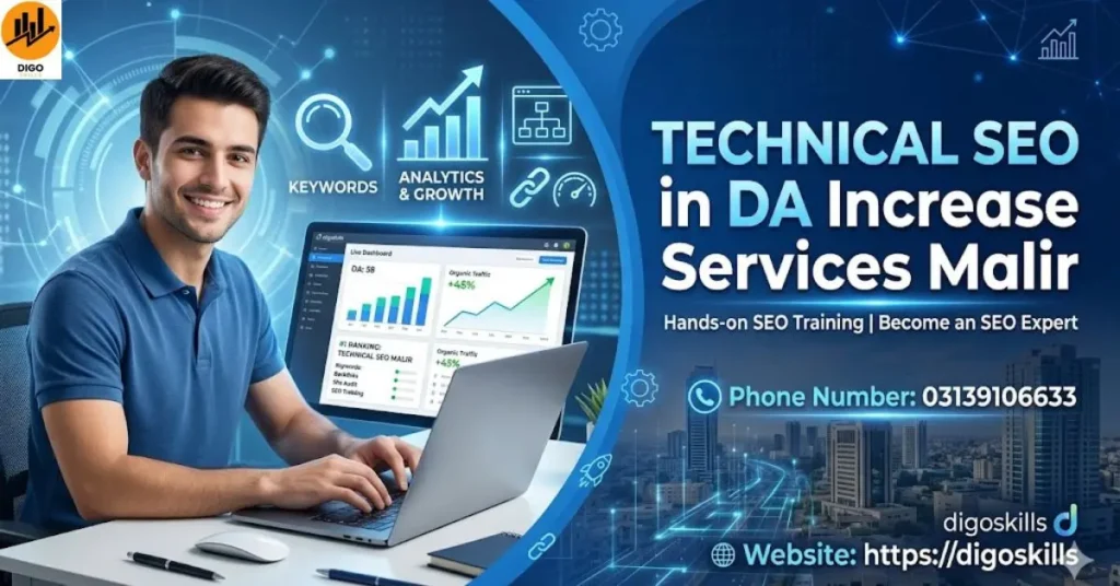 Technical SEO in DA Increase Services Malir