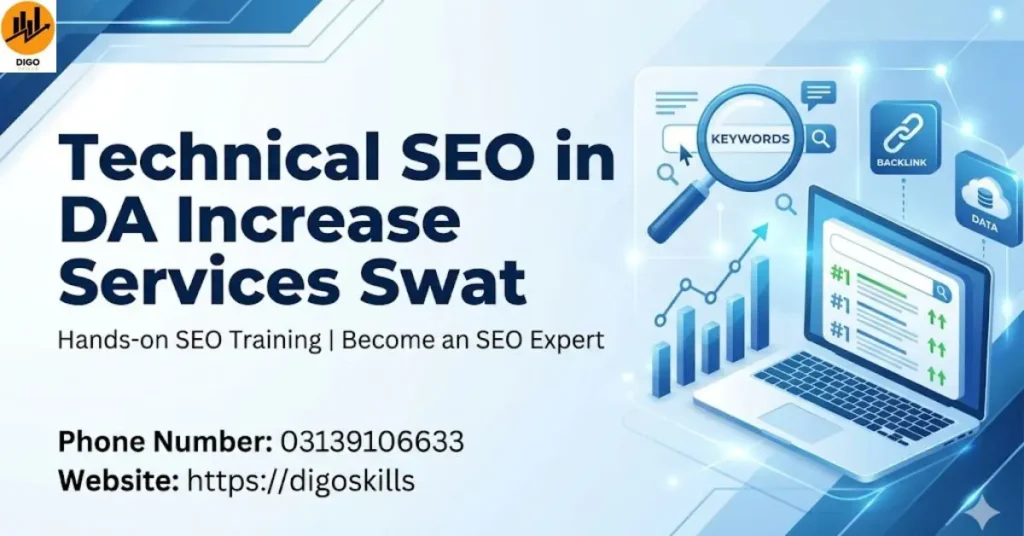 Technical SEO in DA Increase Services Swat