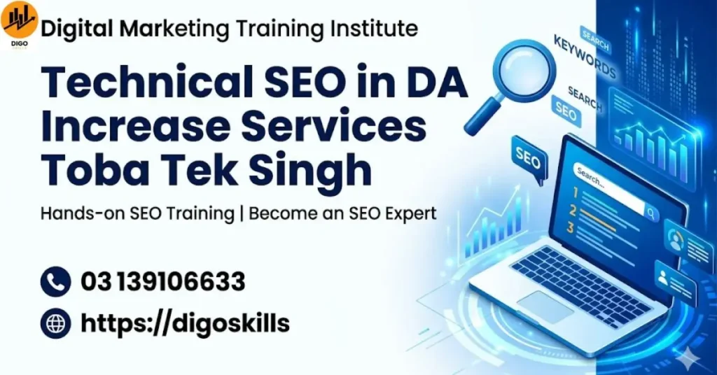 Technical SEO in DA Increase Services Toba Tek Singh
