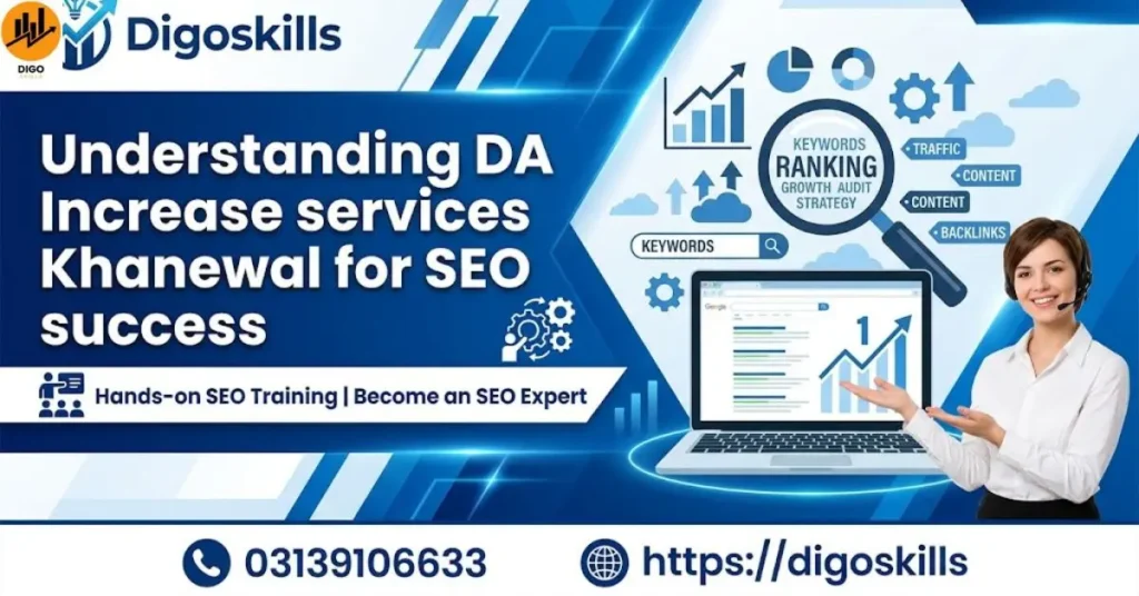 Understanding DA Increase services Khanewal for SEO success