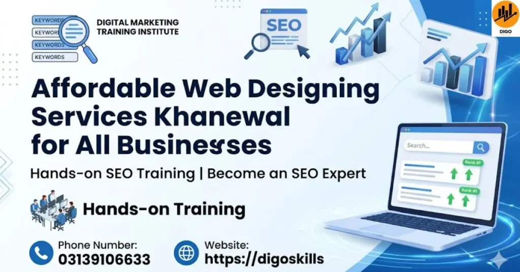 Affordable Web Designing Services Khanewal for All Businesses