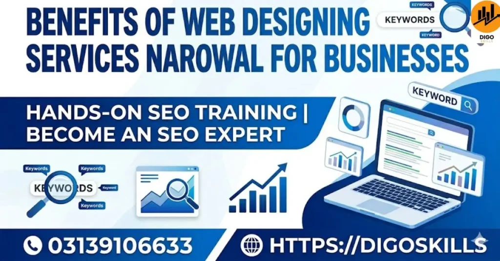 Benefits of Web Designing Services Narowal for Businesses