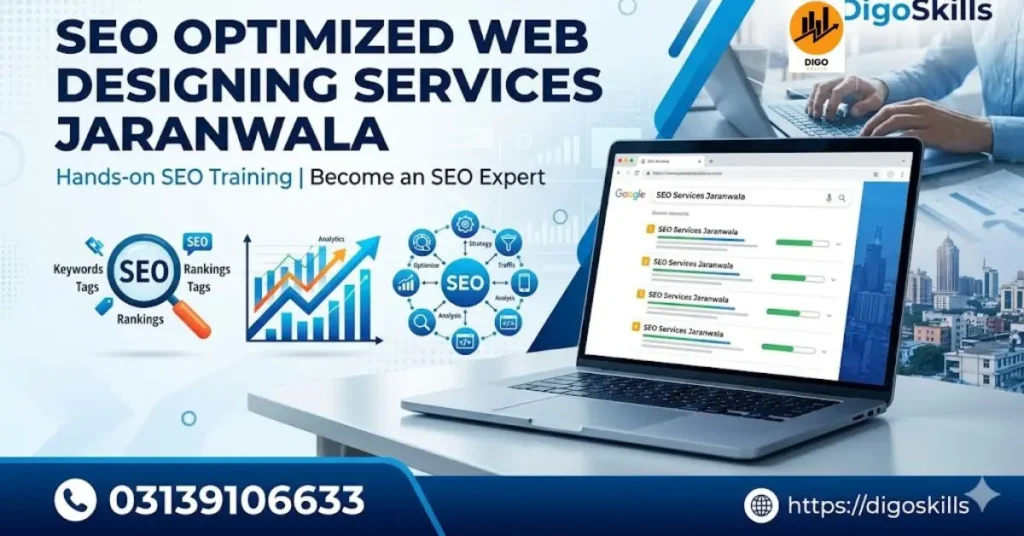 SEO Optimized Web Designing Services Jaranwala